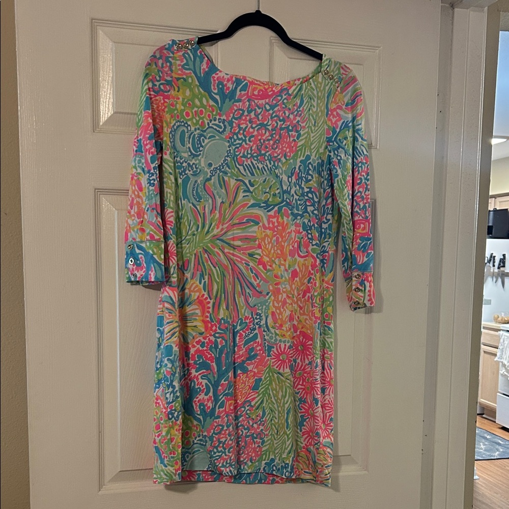 Lilly Pulitzer Pastel Floral Dress